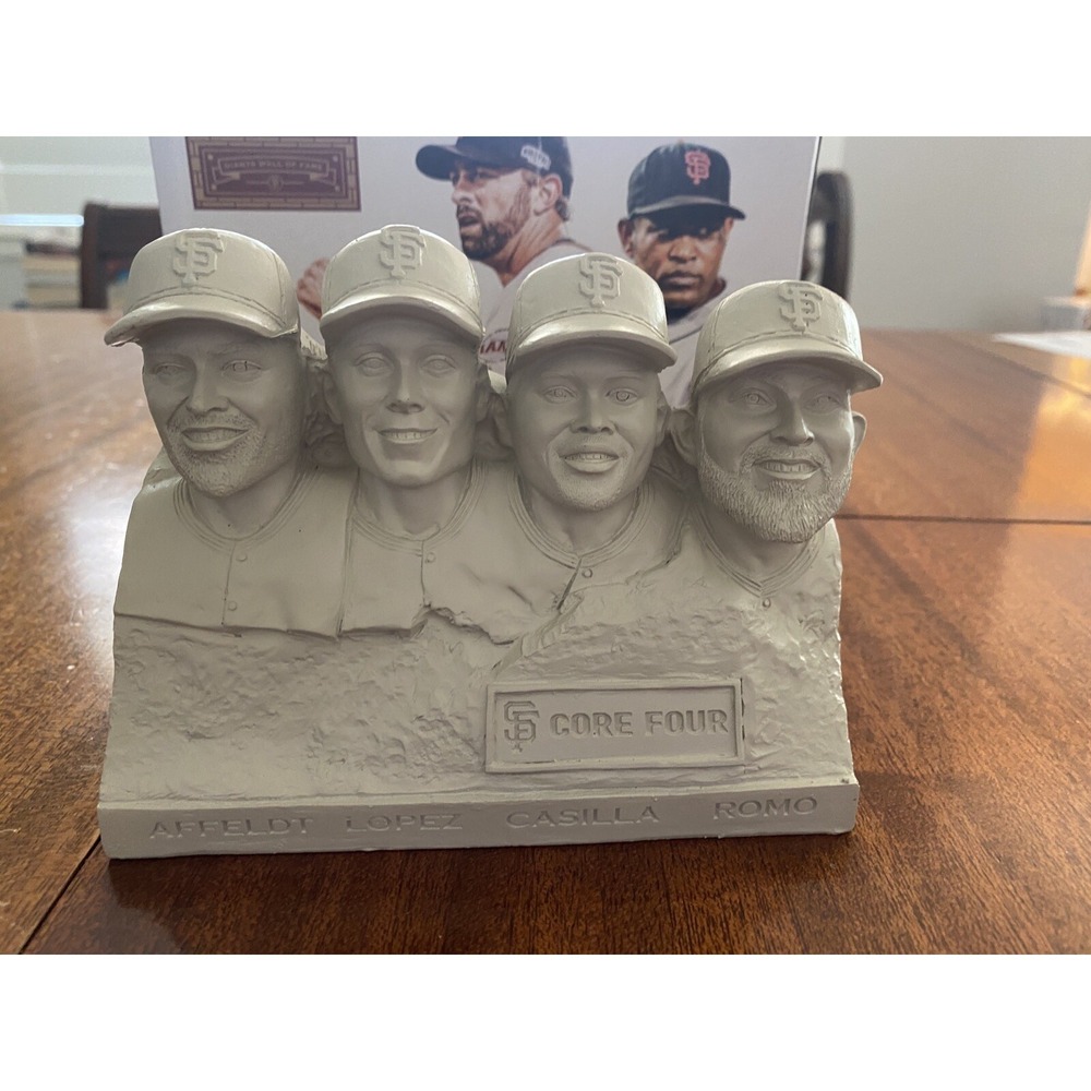 San Francisco SF Giants 2024 Core Four Statue Affeldt Lopez Casilla Romo 7/13